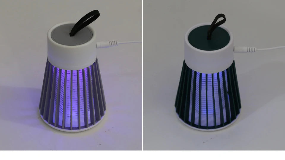 UV Mosquito Killer Lamp — Silent Bug Trap, USB Powered & Chemical-Free