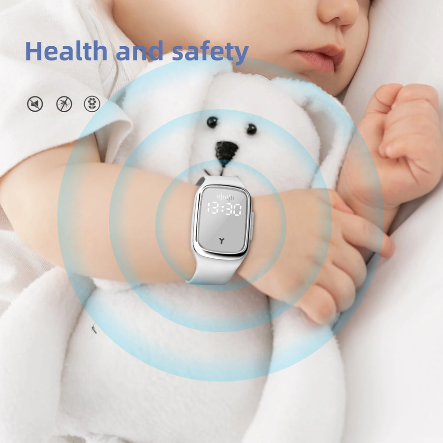 Ultrasonic Mosquito Repellent Watch — Chemical-Free Bug Repeller Watch