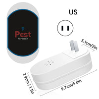 Plug-In Ultrasonic Pest Repeller — Silent Mosquito, Bug & Rodent Repellent