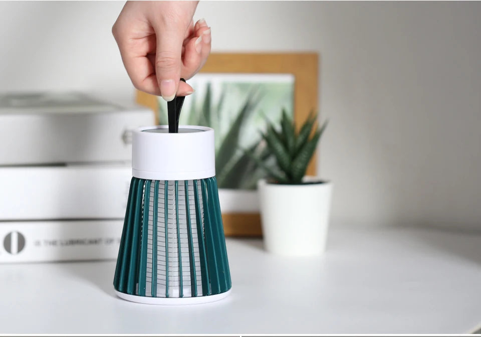 UV Mosquito Killer Lamp — Silent Bug Trap, USB Powered & Chemical-Free