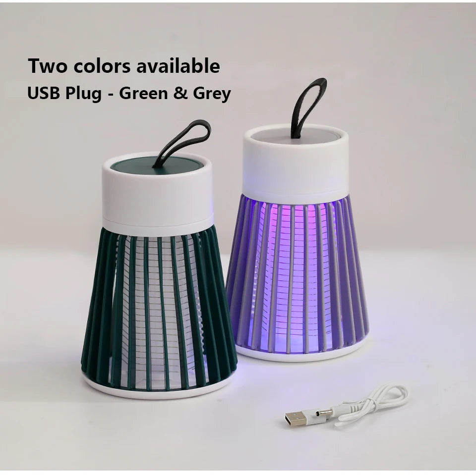 UV Mosquito Killer Lamp — Silent Bug Trap, USB Powered & Chemical-Free