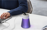 UV Mosquito Killer Lamp — Silent Bug Trap, USB Powered & Chemical-Free