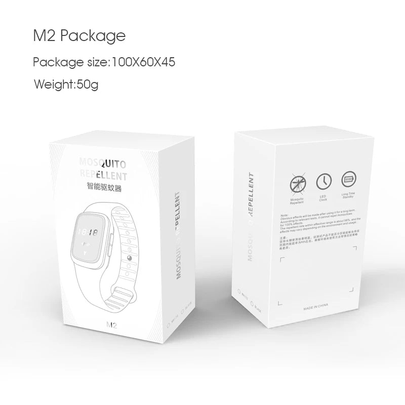 Ultrasonic Mosquito Repellent Watch — Chemical-Free Bug Repeller Watch