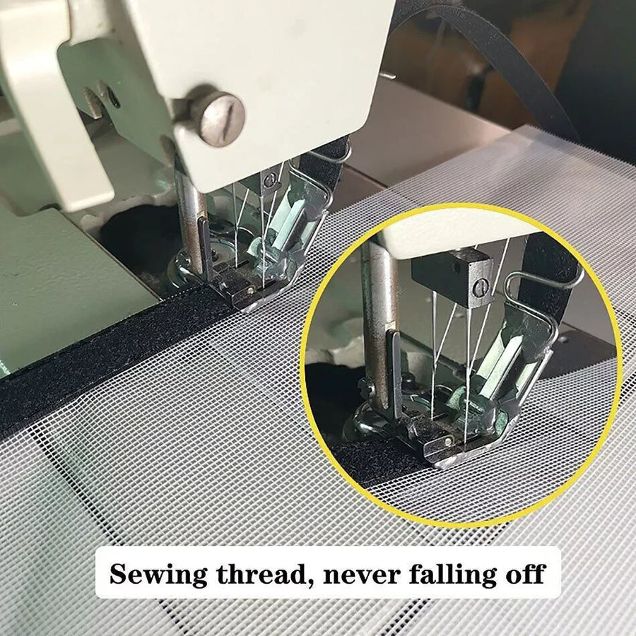 Self-Adhesive Magnetic Mosquito Window Net — Cut to Size Insect Screen Mesh